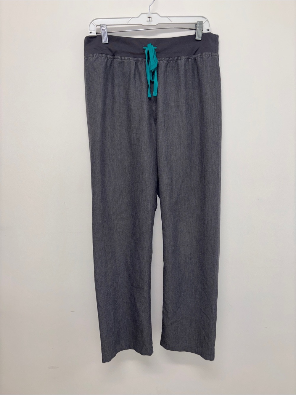 Figs Livingston high waist scrub pants graphite gray L